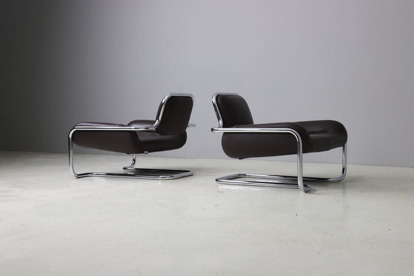 Kwok Hoi Chan Iconic 'Lemon Sole' Designer Chairs - Set of 2 Chairs