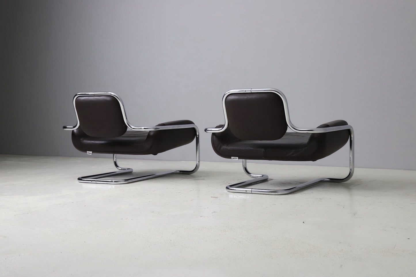 Kwok Hoi Chan Iconic 'Lemon Sole' Designer Chairs - Set of 2 Chairs