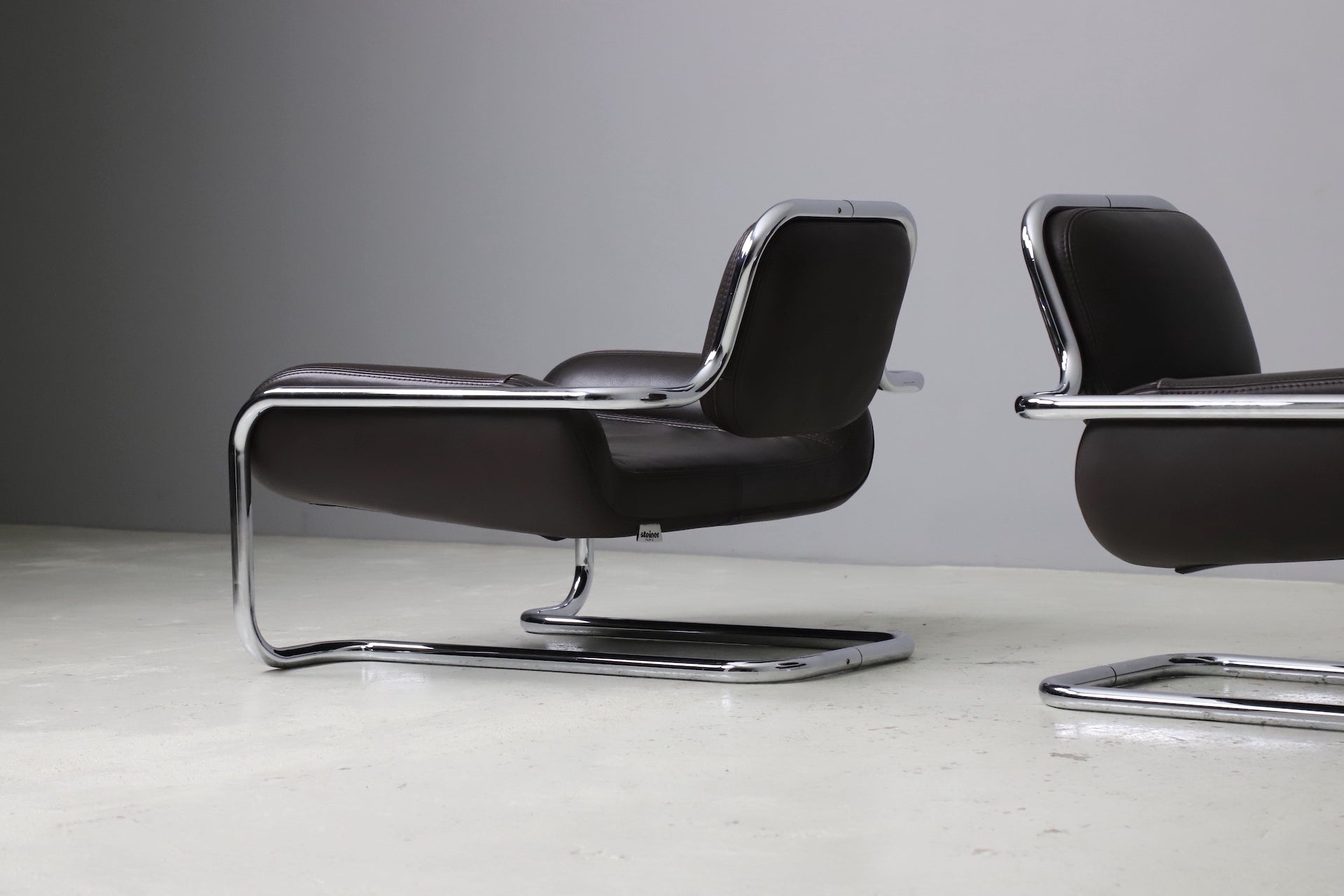 Kwok Hoi Chan Iconic 'Lemon Sole' Designer Chairs - Set of 2 Chairs