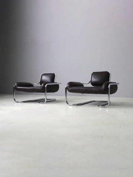 Kwok Hoi Chan Iconic 'Lemon Sole' Designer Chairs - Set of 2