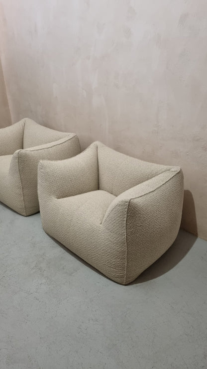 Le Bambole Iconic Armchair Designed by Mario Bellini for B&B Italia, 1972 Chairs