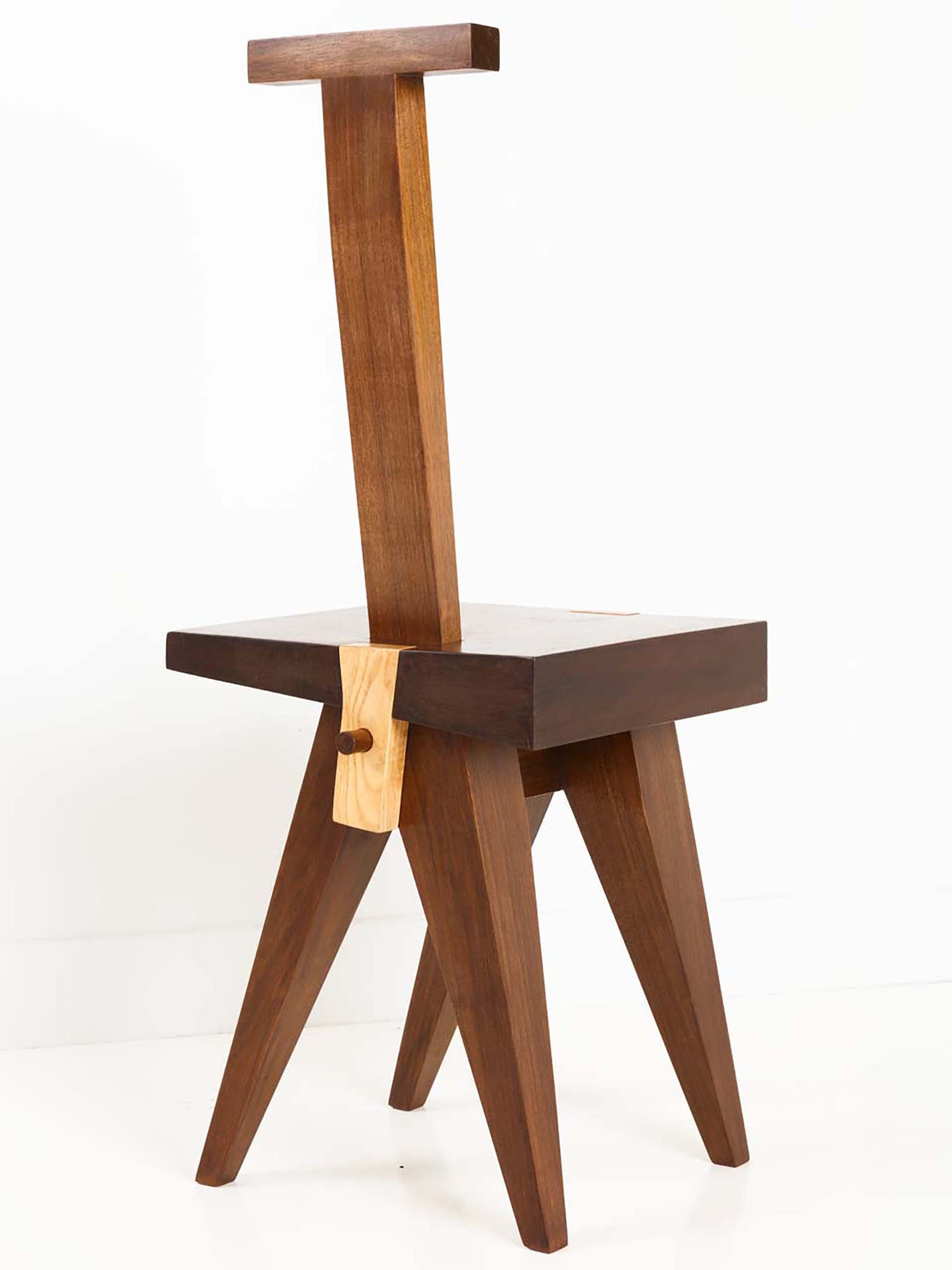 La Chaise in Dark Walnut Dining Chairs