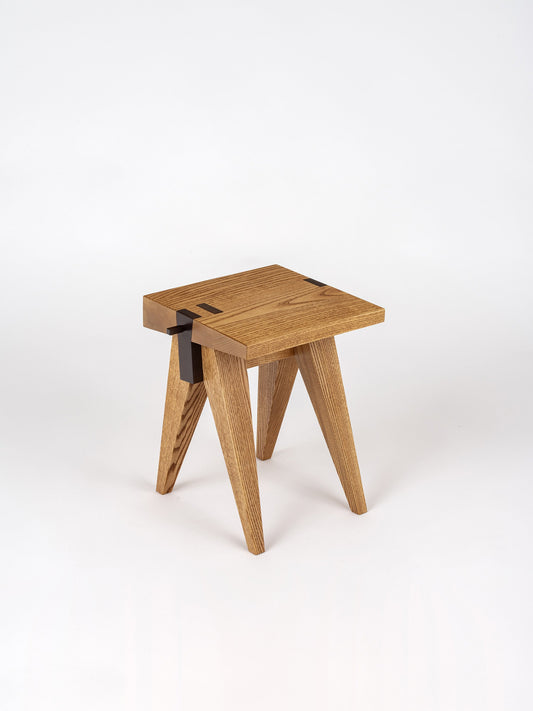 La Petite Table/Stool in French Ash End Tables