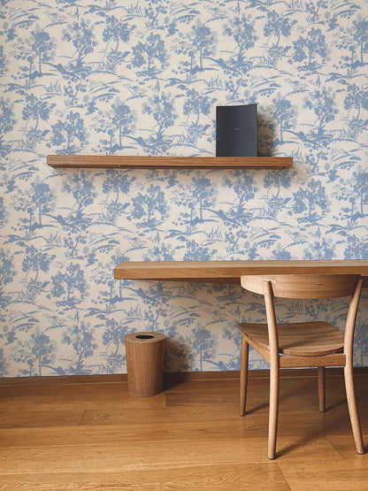La Poursuite Delft Wallpaper Wallpaper