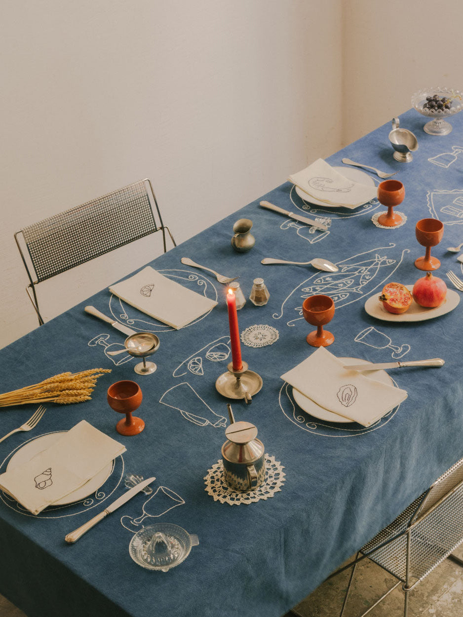 La Sardinade Tablecloth Table Linens