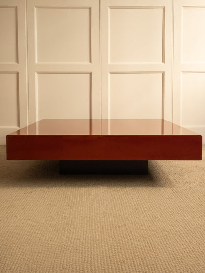 Lacquered Coffee Table - Italy 1970s Coffee Tables