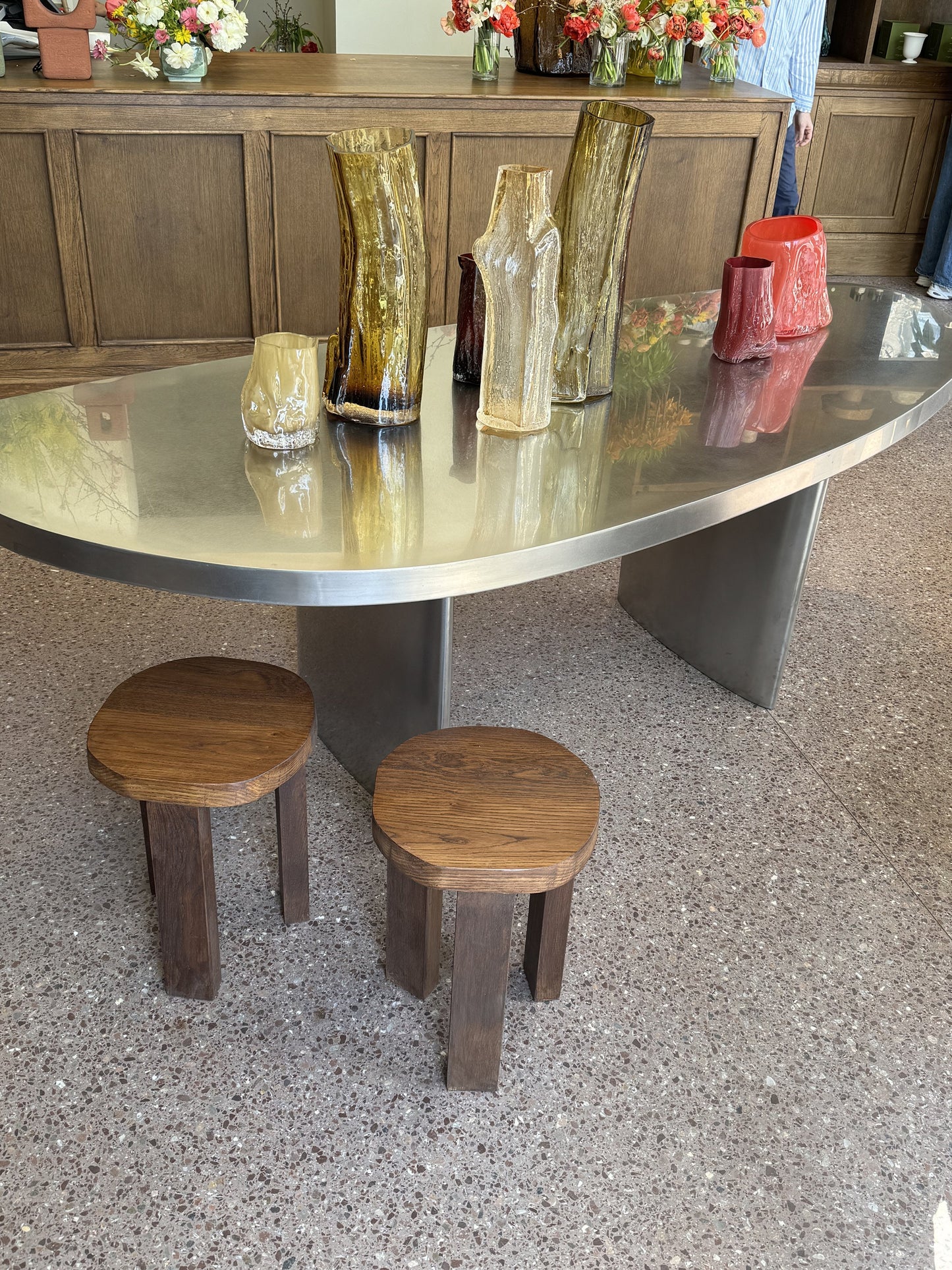 L'alliance Stainless Steel Table