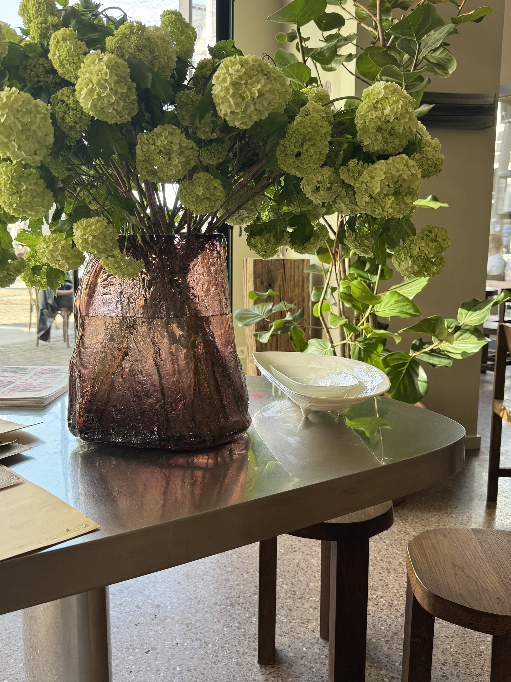 L'alliance Stainless Steel Table