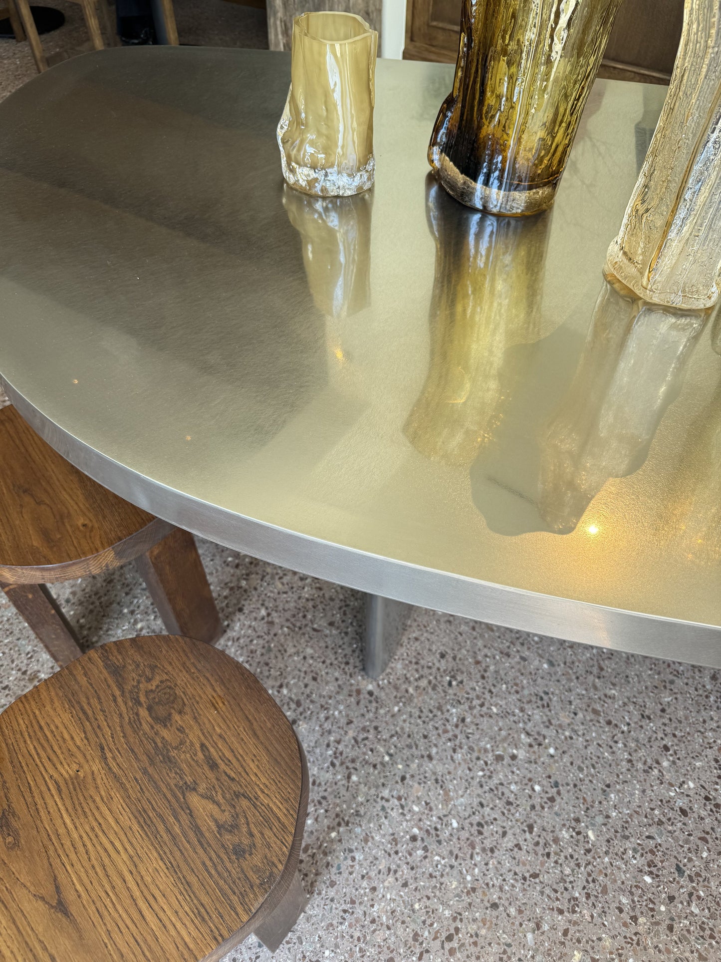 L'alliance Stainless Steel Table