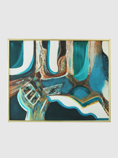 Large Abstract Painting, '79 Artwork