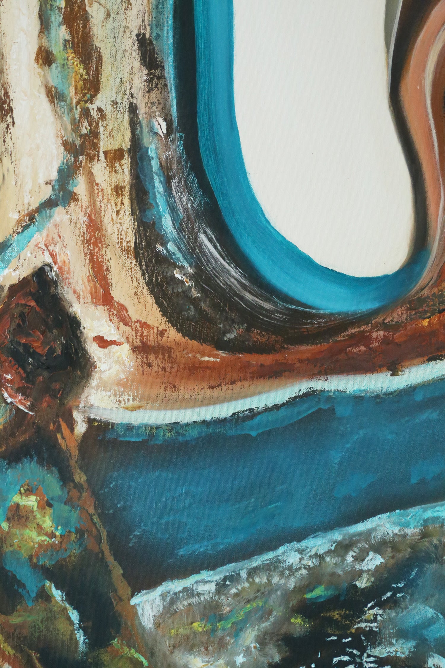 Large Abstract Painting, '79 Artwork