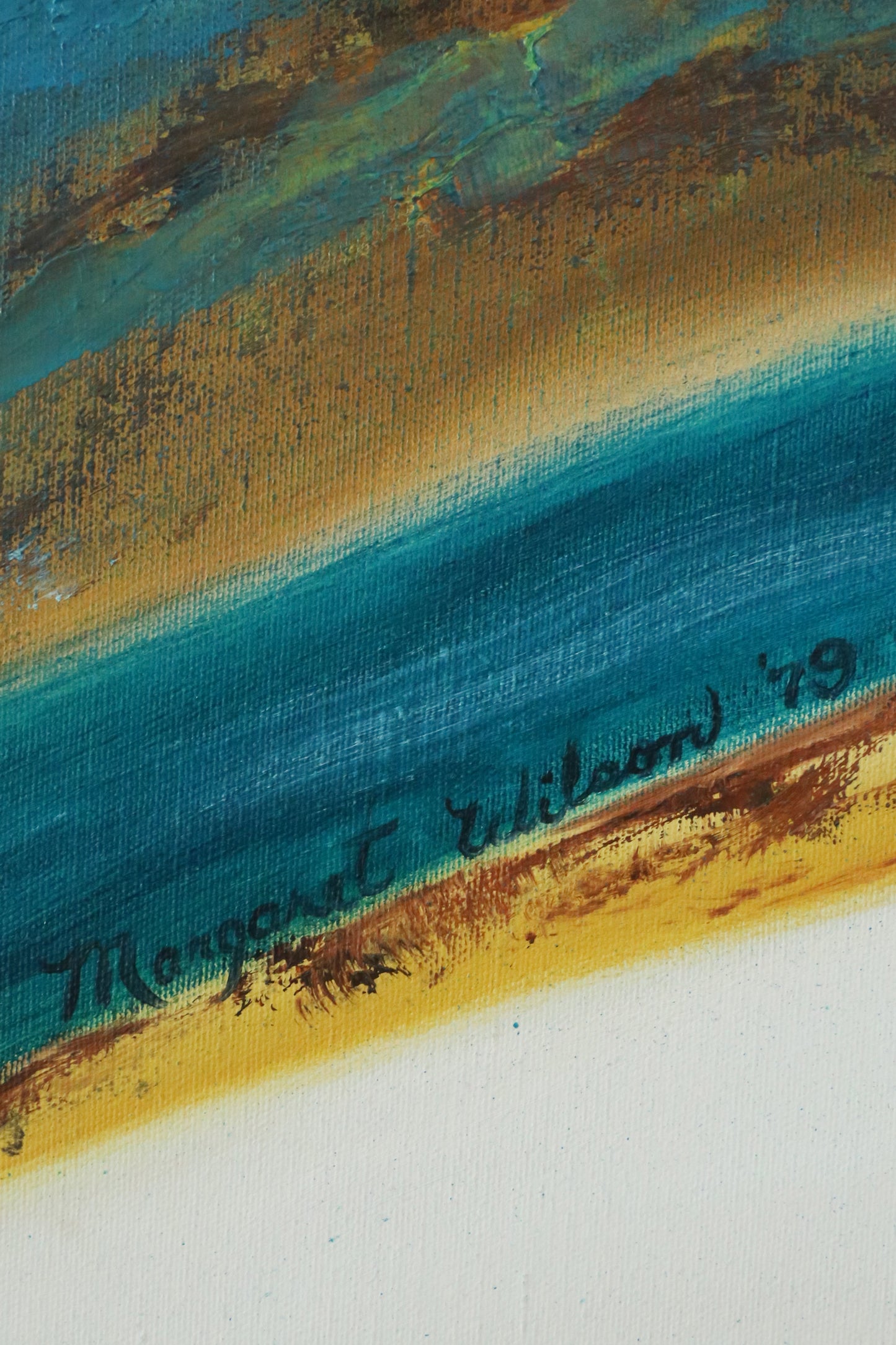 Large Abstract Painting, '79 Artwork
