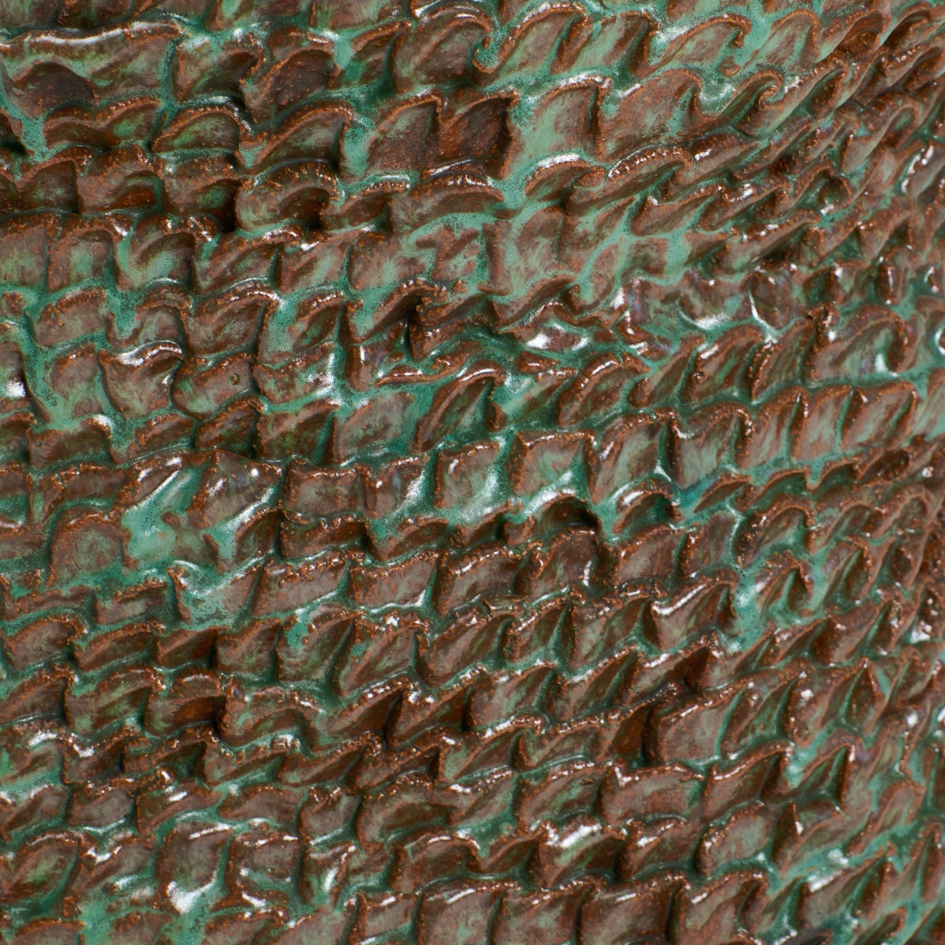 Large Casa Ceramic Side Table in Moss End Tables