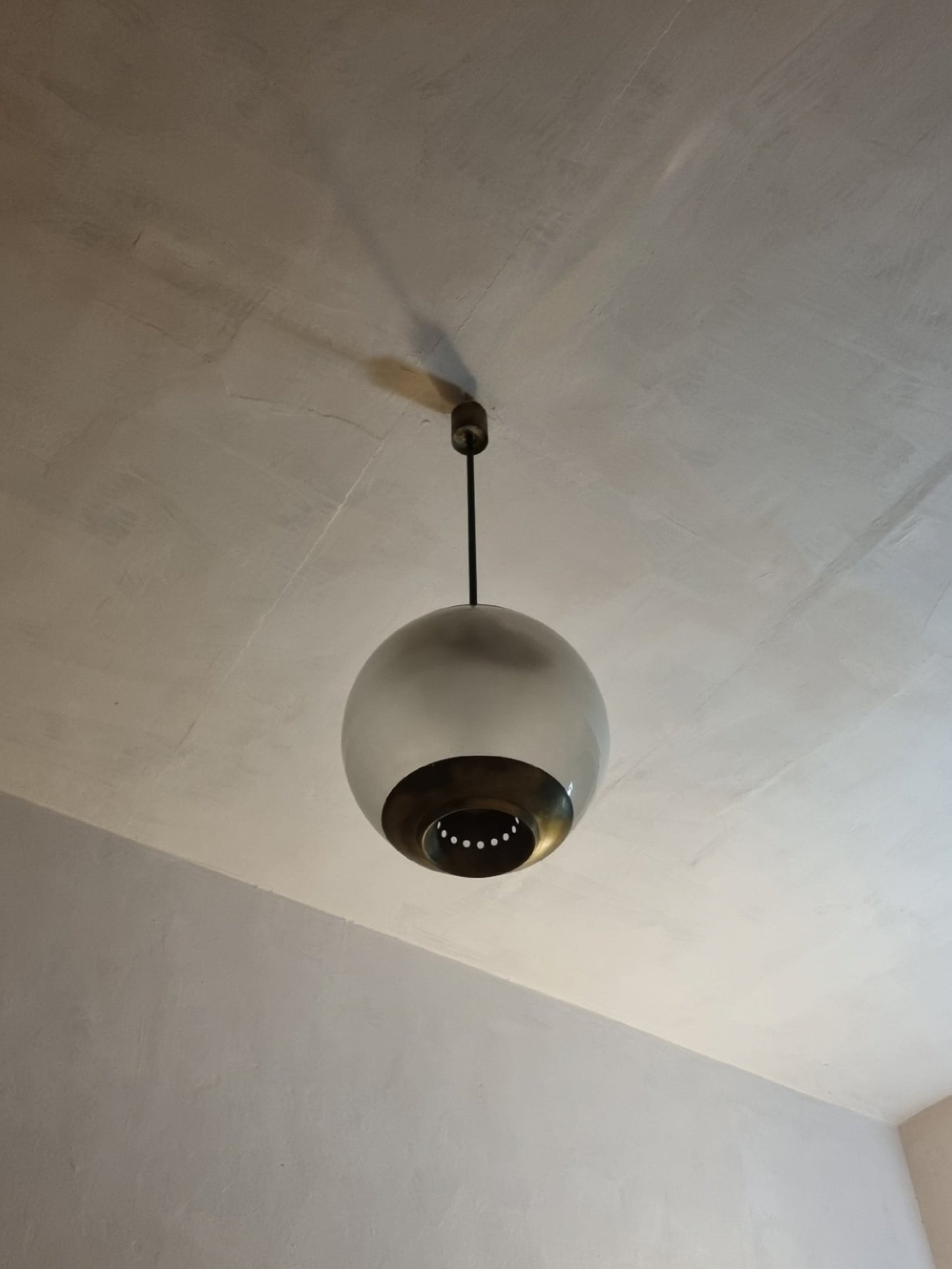 LS2 Large Ceiling Lamp Designed by Luigi Caccia Dominioni for Azucena, 1952 Pendant Lights