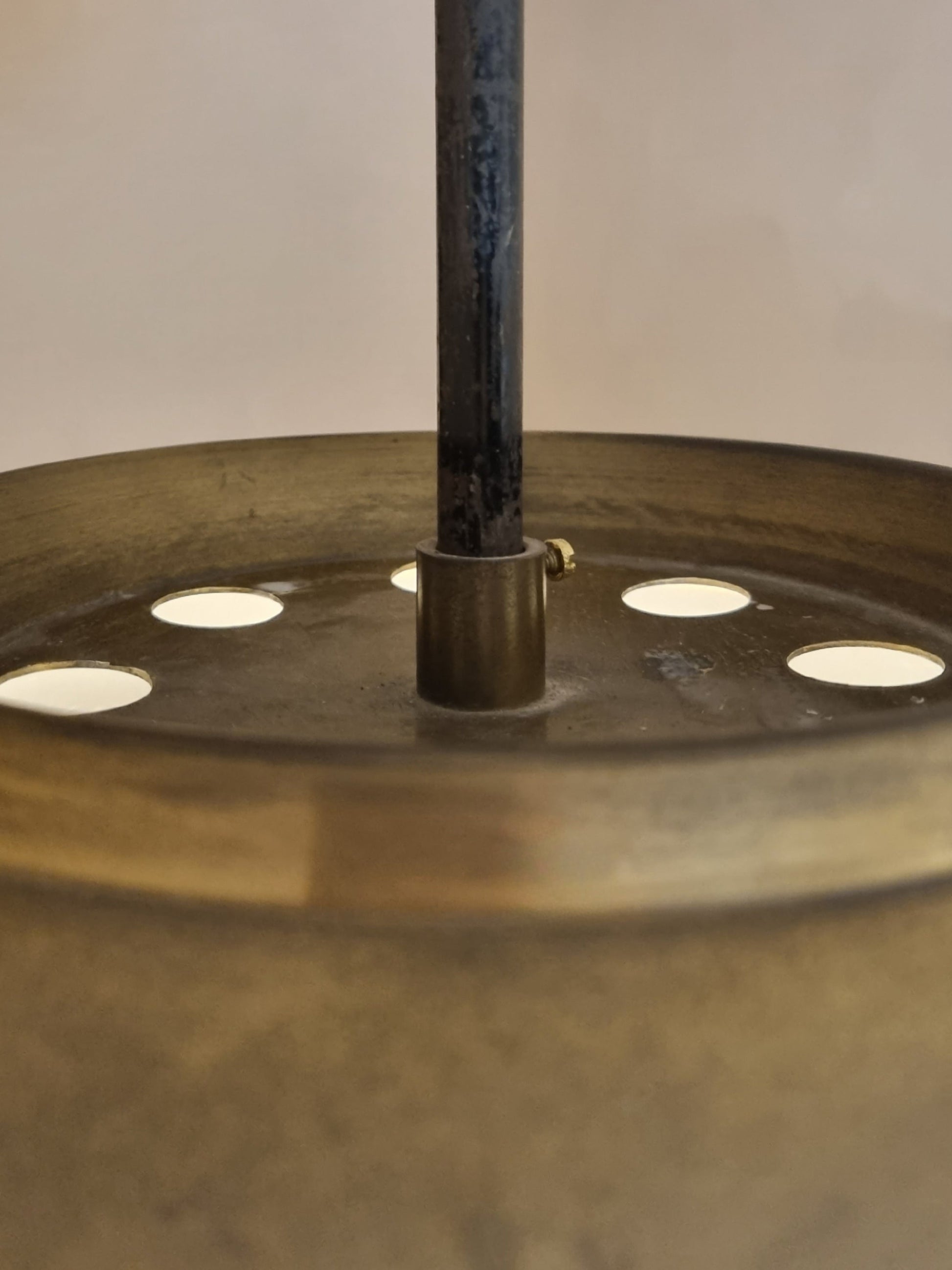 LS2 Large Ceiling Lamp Designed by Luigi Caccia Dominioni for Azucena, 1952 Pendant Lights