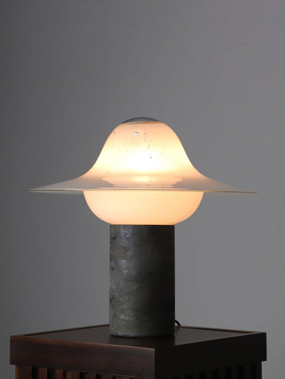 Large "Scavo" Table Lamp by Alfredo Barbini Table Lamps
