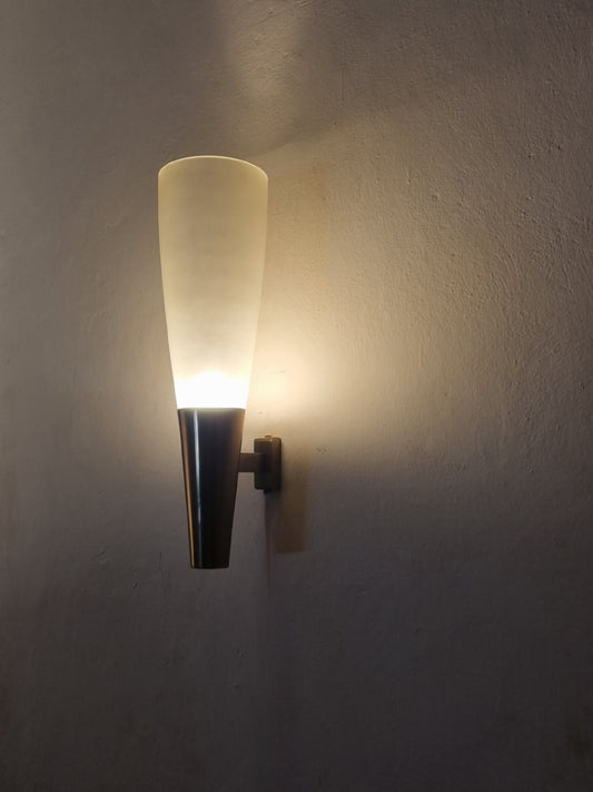 Large Wall Sconces Designed by Pietro Chiesa for Fontana Arte, 1936 Sconces