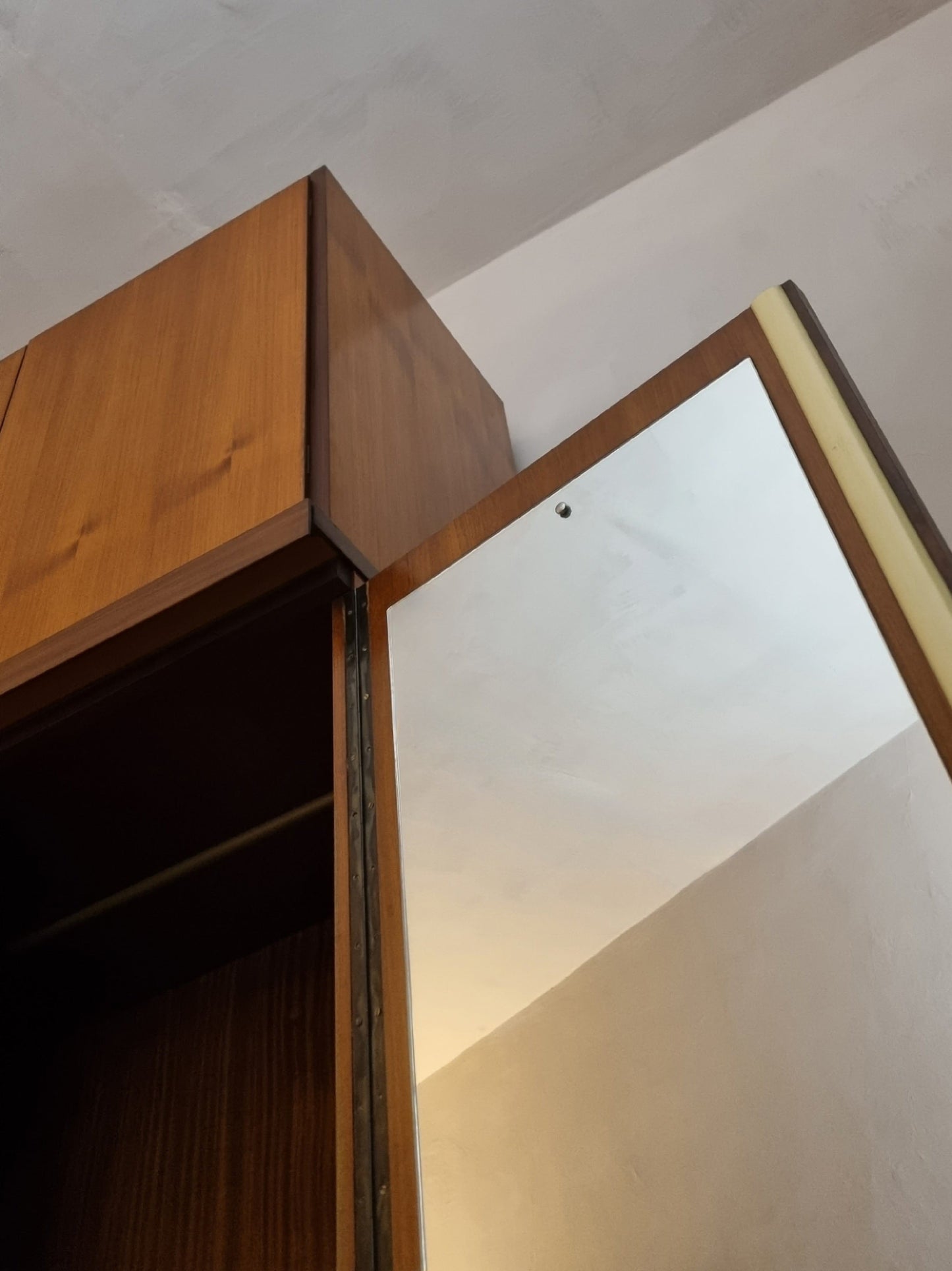 Large Wardrobe Unit Attributed to Gio Ponti, 1950s Cabinets