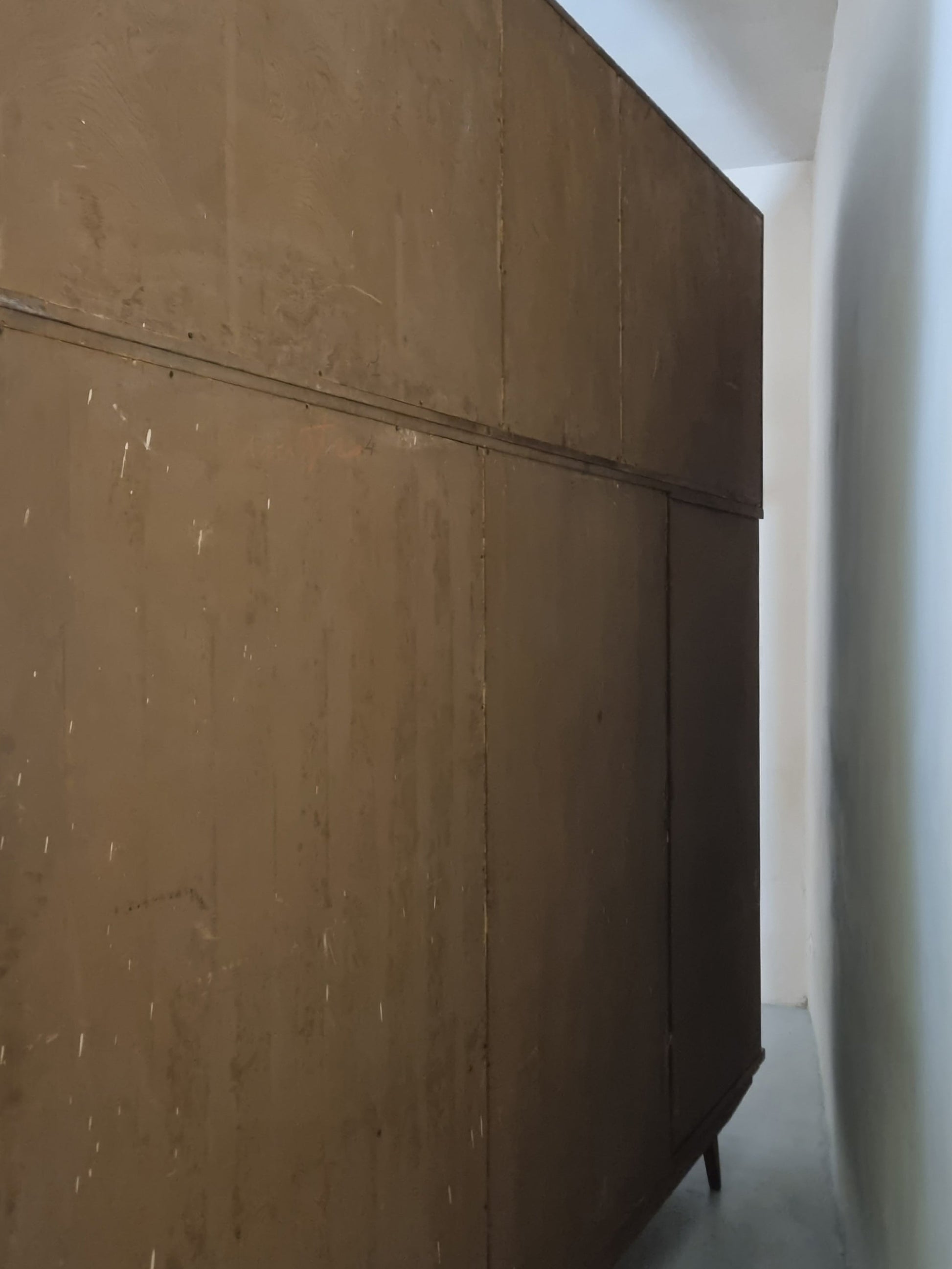 Large Wardrobe Unit Attributed to Gio Ponti, 1950s Cabinets