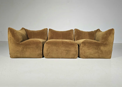Le Bambole 3-Seater Sofa by Mario Bellini for B&B Italia, 1970s Sofas