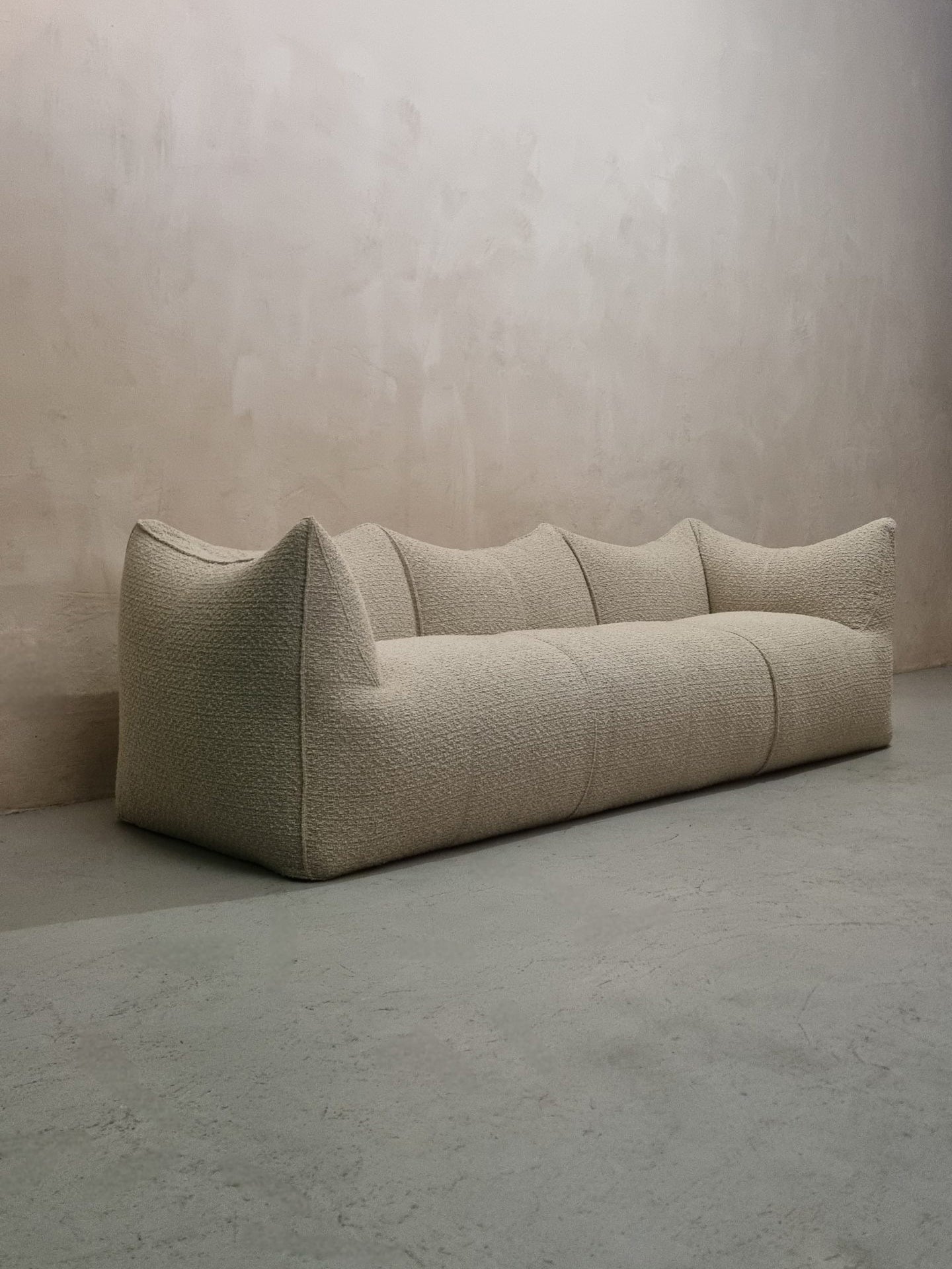 Le Bambole Iconic 3-Seater Sofa Designed by Mario Bellini for C&B