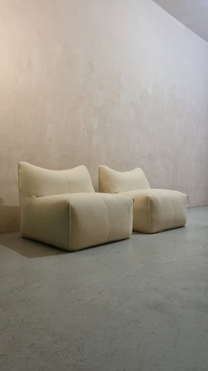 Le Bambole Iconic Chair Designed by Mario Bellini for B&B Italia, 1972 Chairs