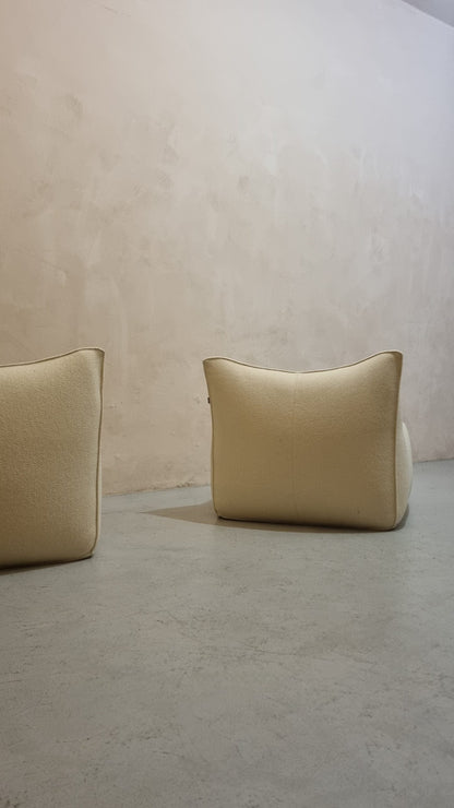 Le Bambole Iconic Chair Designed by Mario Bellini for B&B Italia, 1972 Chairs