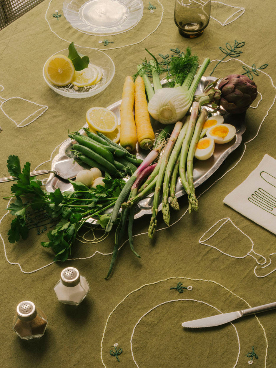 Le Grand Aioli Tablecloth Table Linens