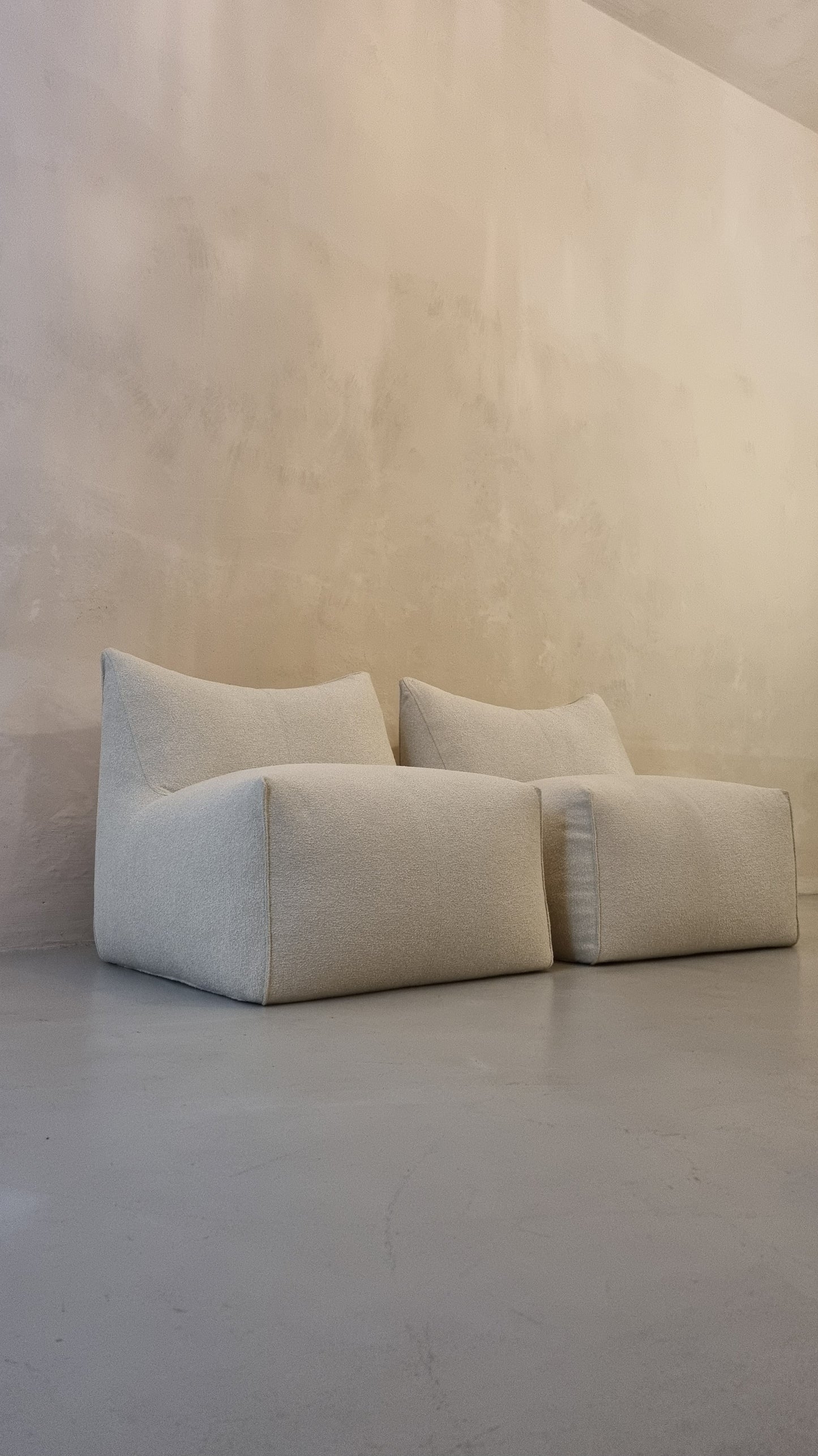 Le Bambole Lounge Chairs by Mario Bellini