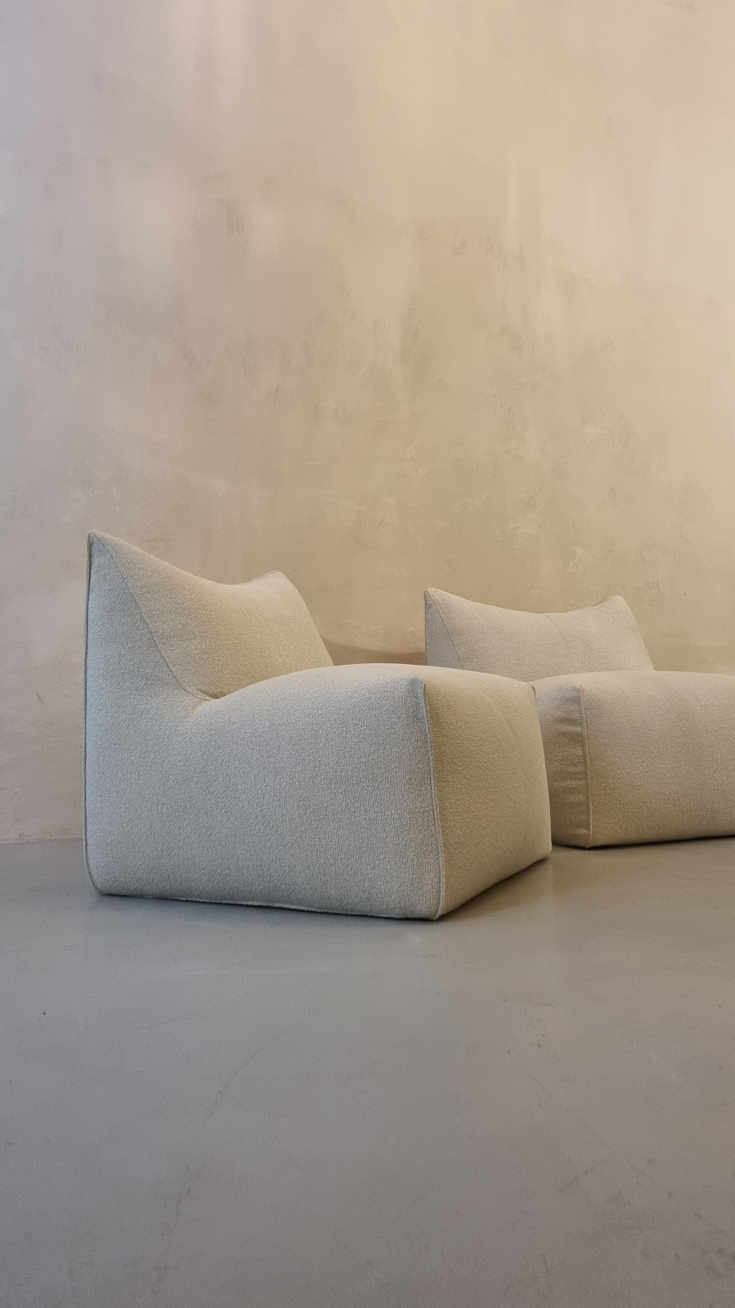 Le Bambole Lounge Chairs by Mario Bellini