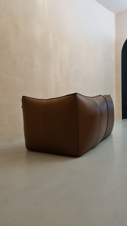 Le Bambole Cowhide Sofa by Mario Bellini