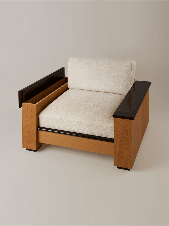Le Capitaine Armchair by Hauvette & Madani Chairs