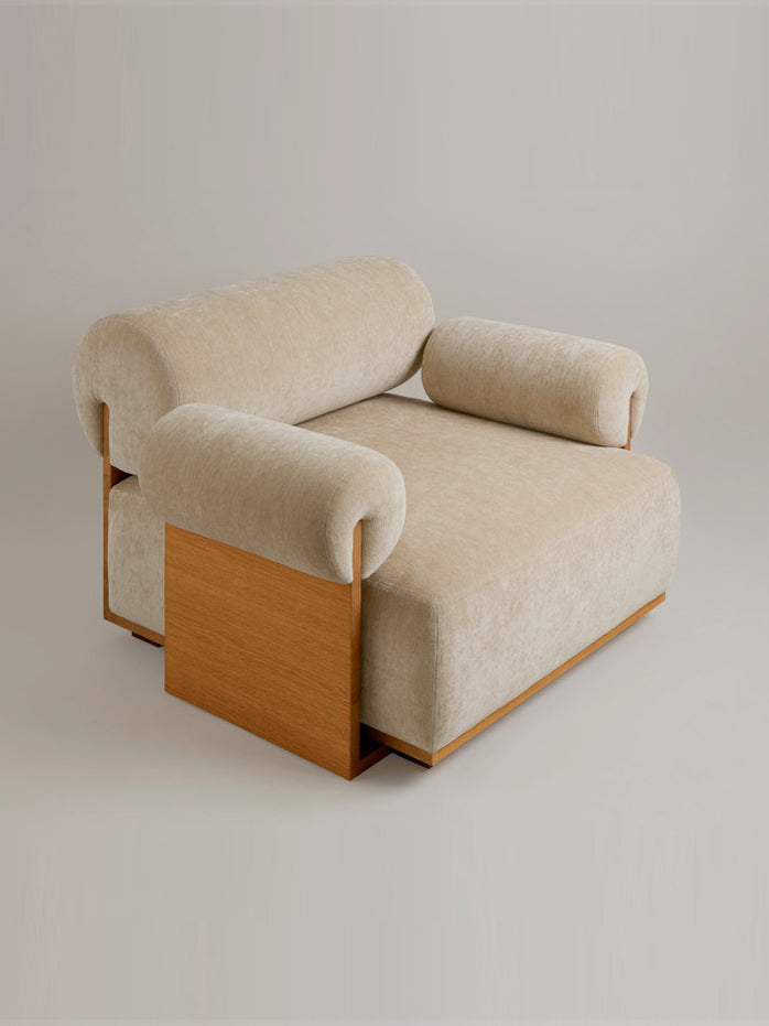 Le Souffle Armchair by Hauvette & Madani Chairs