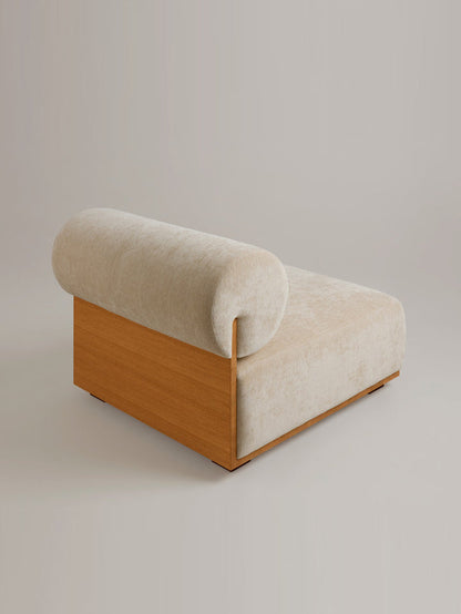 Le Soufflé Slipper Chair by Hauvette & Madani Chairs