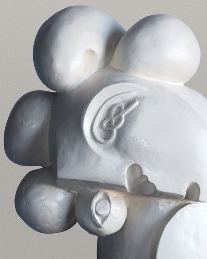 Leaning Head Sculpture Sculptures