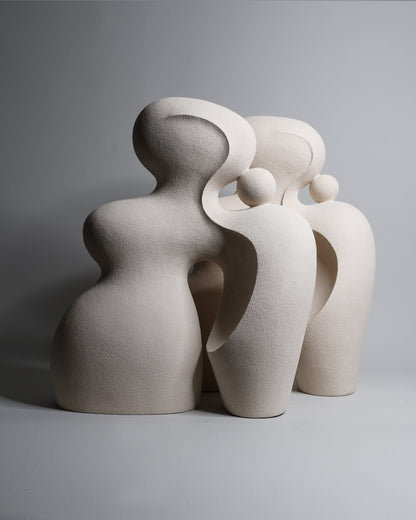 Leaning Stone X by Terre Brute Sculptures