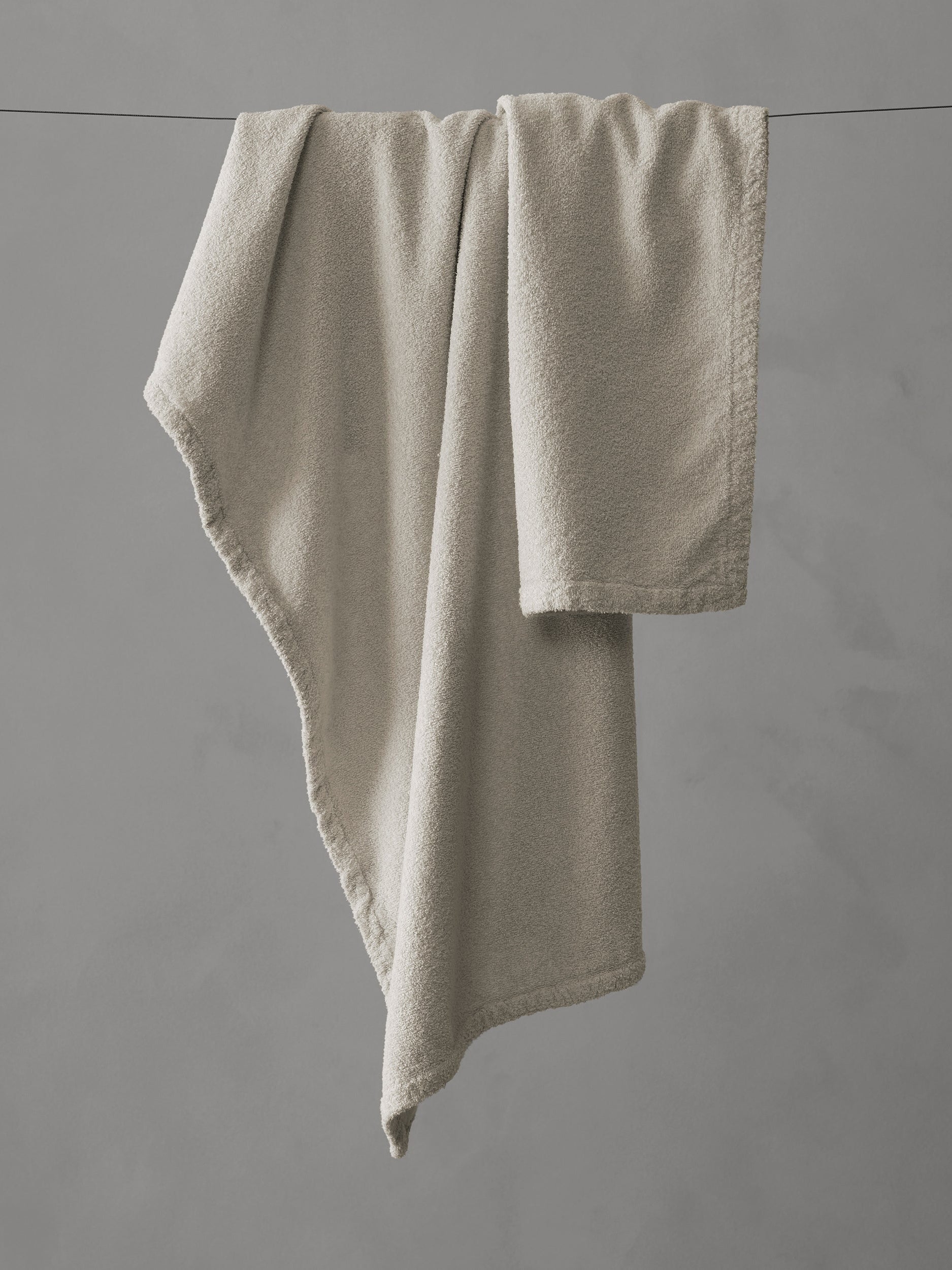 Linge Towel Set in Mastice by Society Limonta