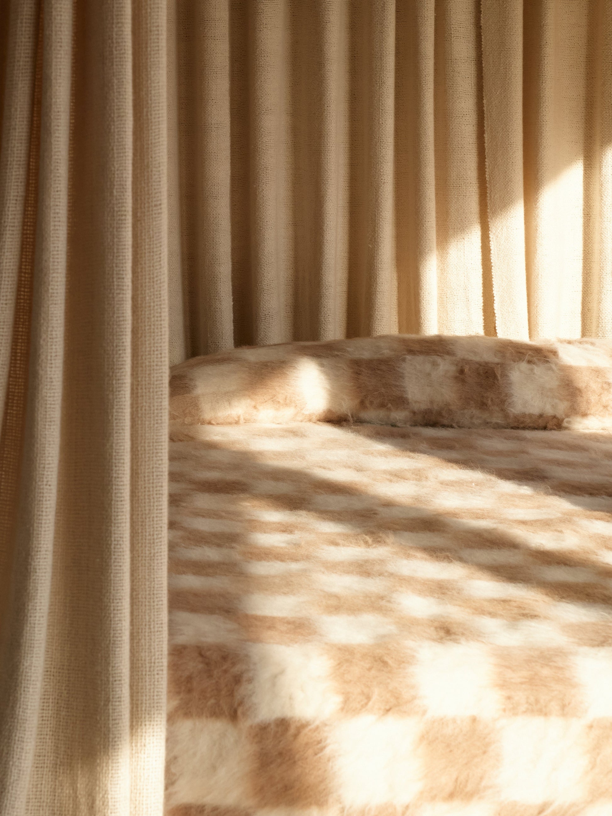 Llama Damero I Bed Quilt Quilts