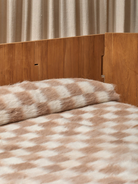 Llama Damero I Bed Quilt Quilts