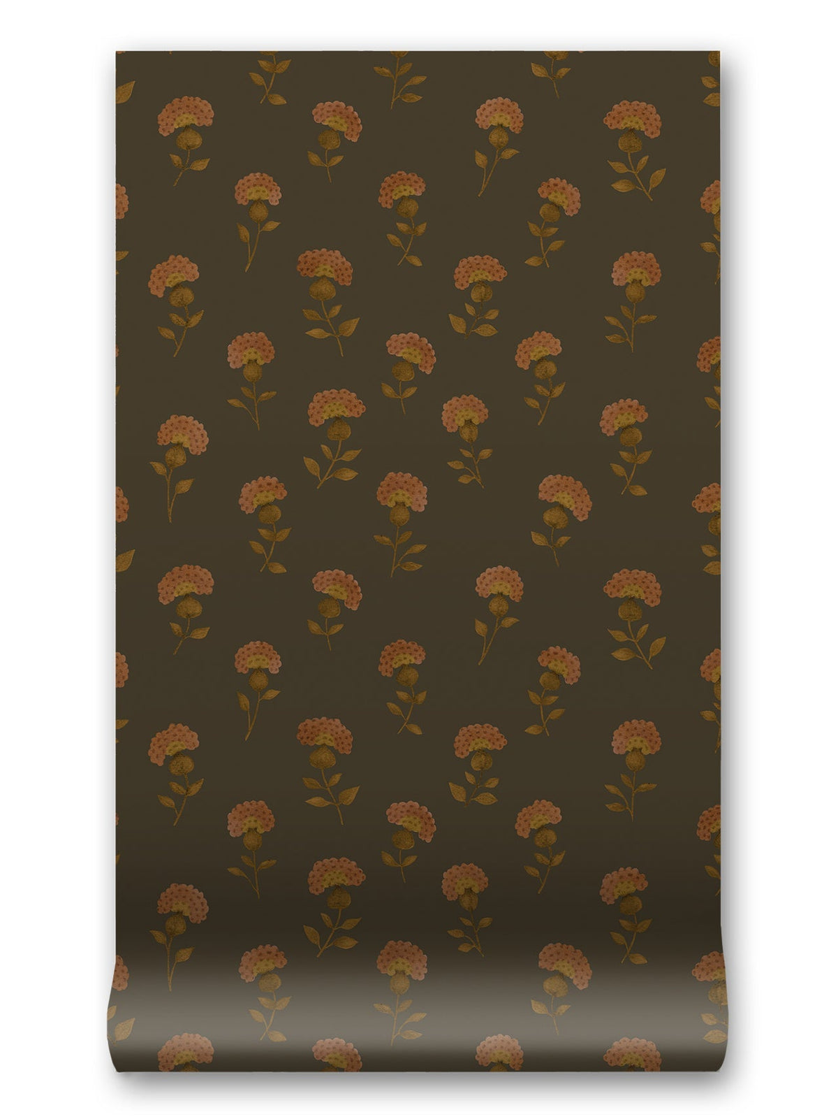 Gardenia Wallpaper in Meteorite by Papier, third view