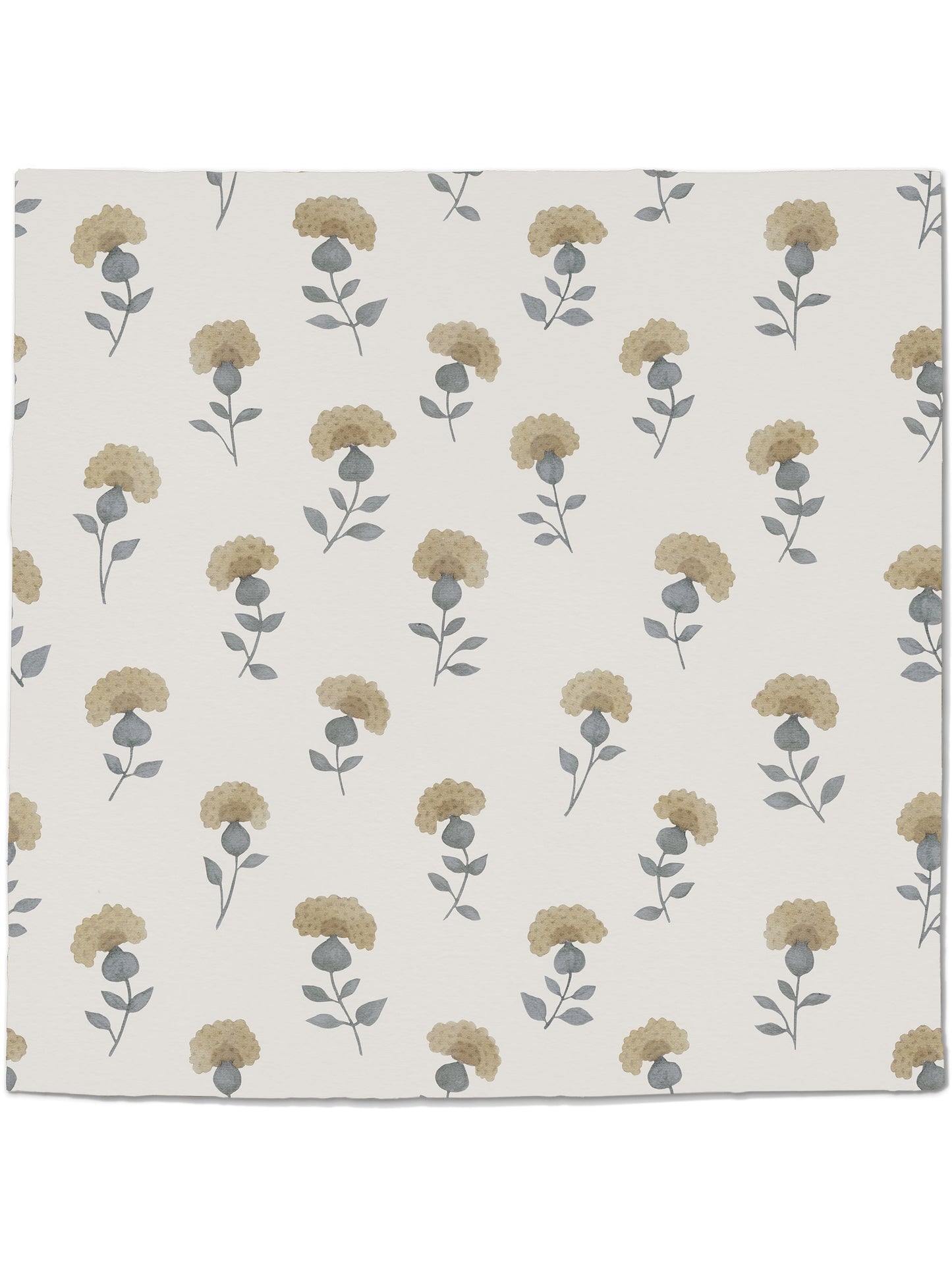 Gardenia Wallpaper in Overcast by Papier, second view