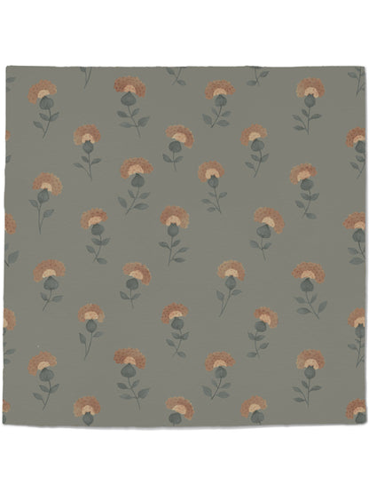 Gardenia Wallpaper in Soft Chambray by Papier, second view