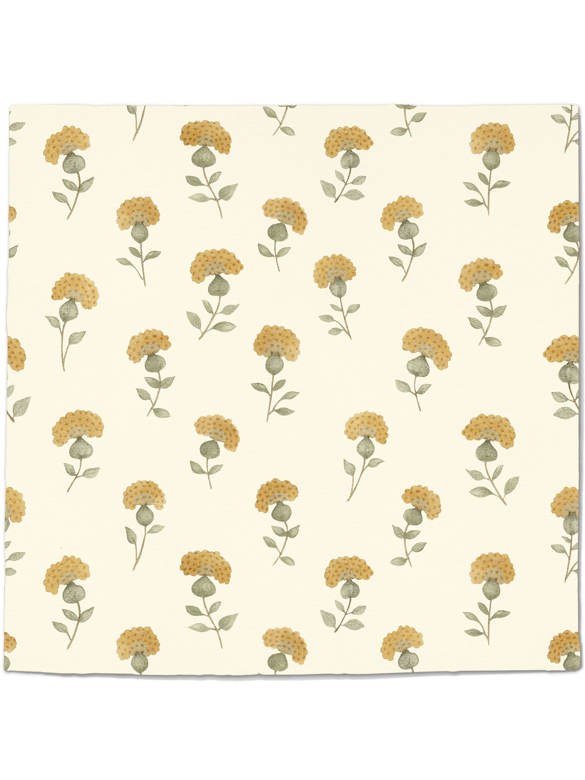 Gardenia Wallpaper in Sun Stream by Papier, second view