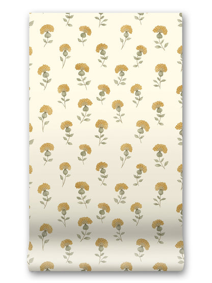 Loom Gardenia  Wallpaper in Sun Stream