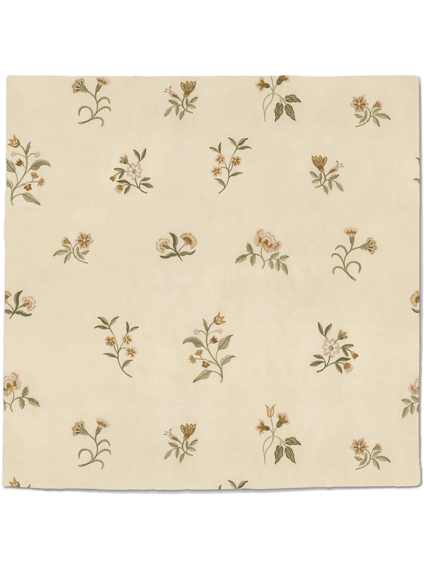 Lovers Bloom Wallpaper in Aloe Wash by Papier, second view