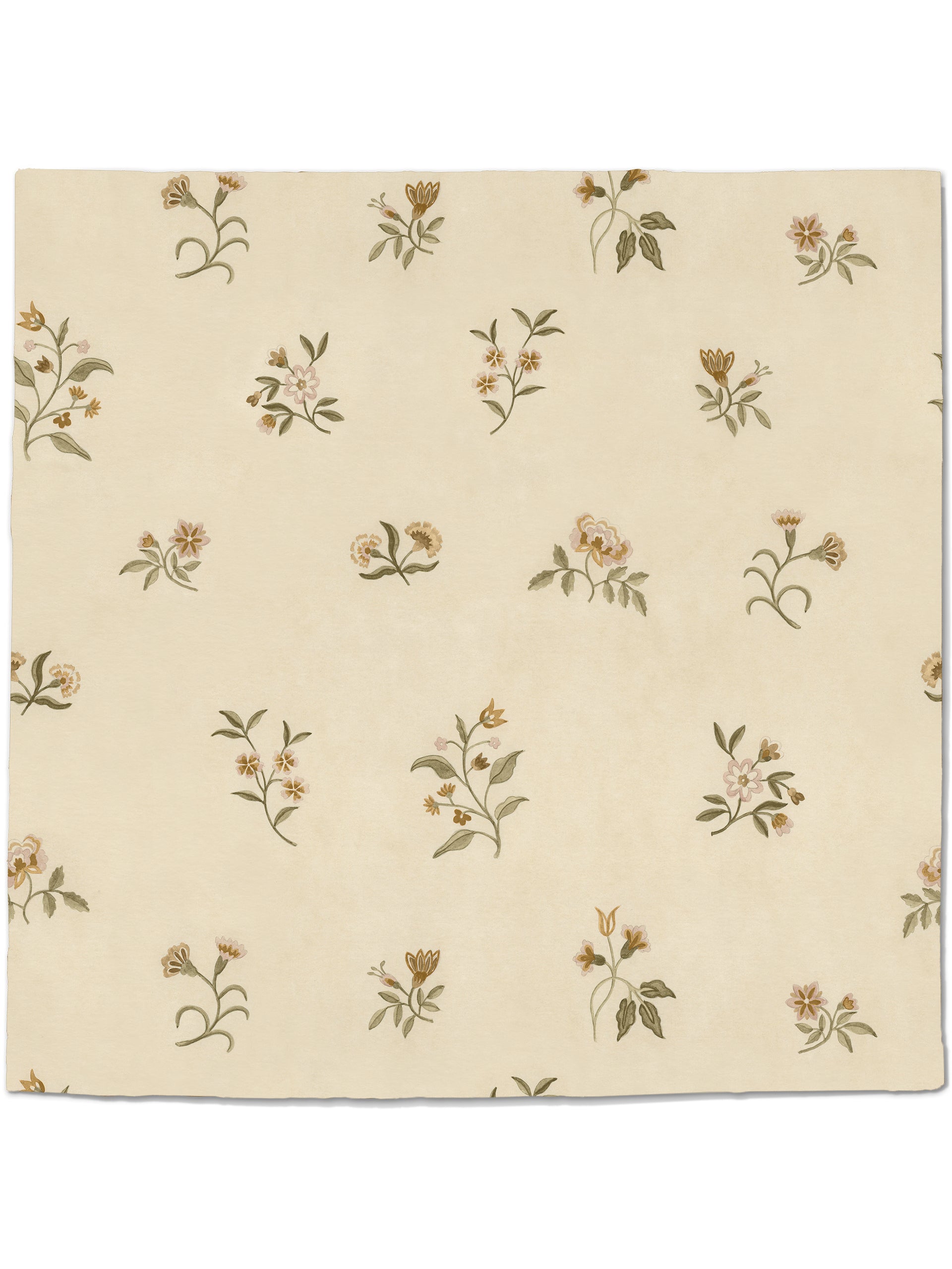 Lovers Bloom Wallpaper in Aloe Wash by Papier, second view