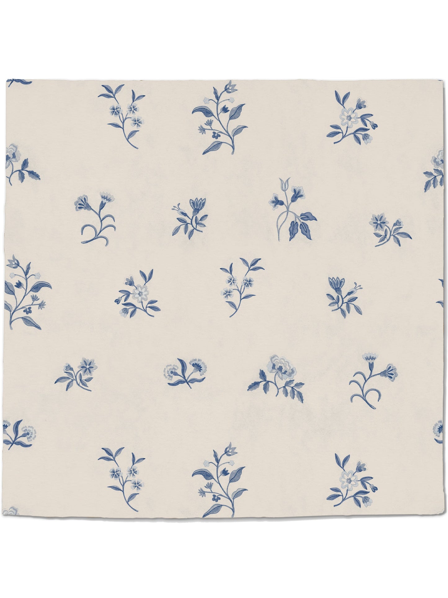 Lovers Bloom Wallpaper in Blueberry Pancake by Papier, second view