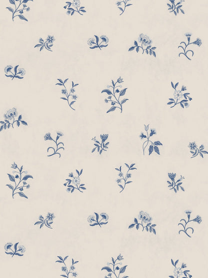 Loom Lovers Bloom Wallpaper in Blueberry Pancake