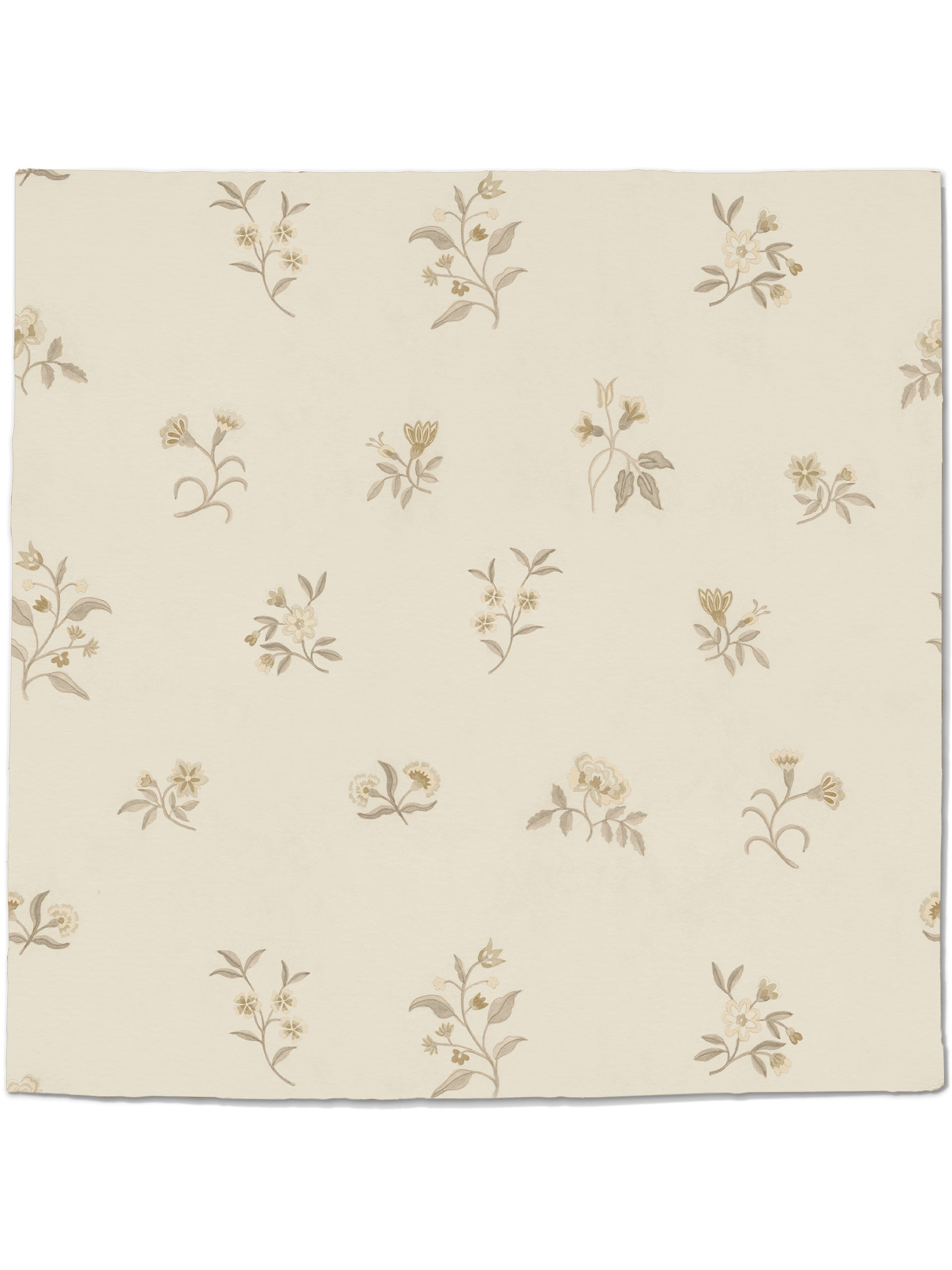 Lovers Bloom Wallpaper in Marshmellow by Papier, second view