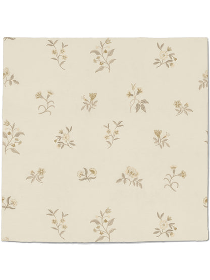 Lovers Bloom Wallpaper in Marshmellow by Papier, second view
